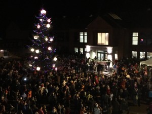 Tree Lighting top view
