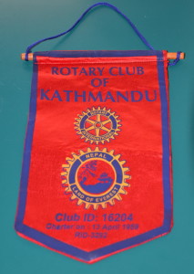 Kathmandu Rotary Club Flag 021016