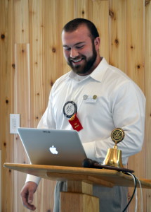 Colby Strunk gives his Classification Talk 061516