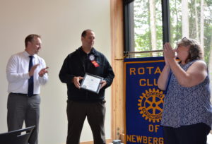 Matt Stephens is inducted as our newest Member 081016